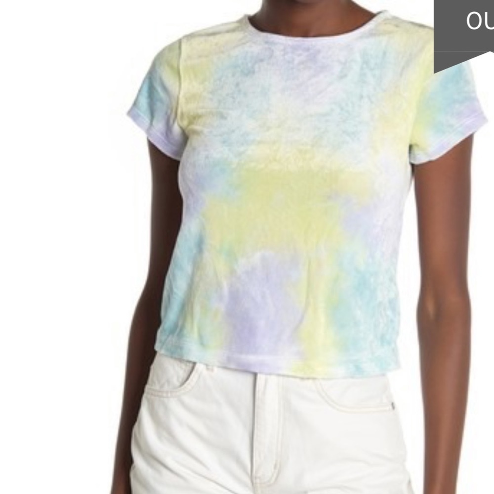 Free People Bright Eyes Velvet T-Shirt